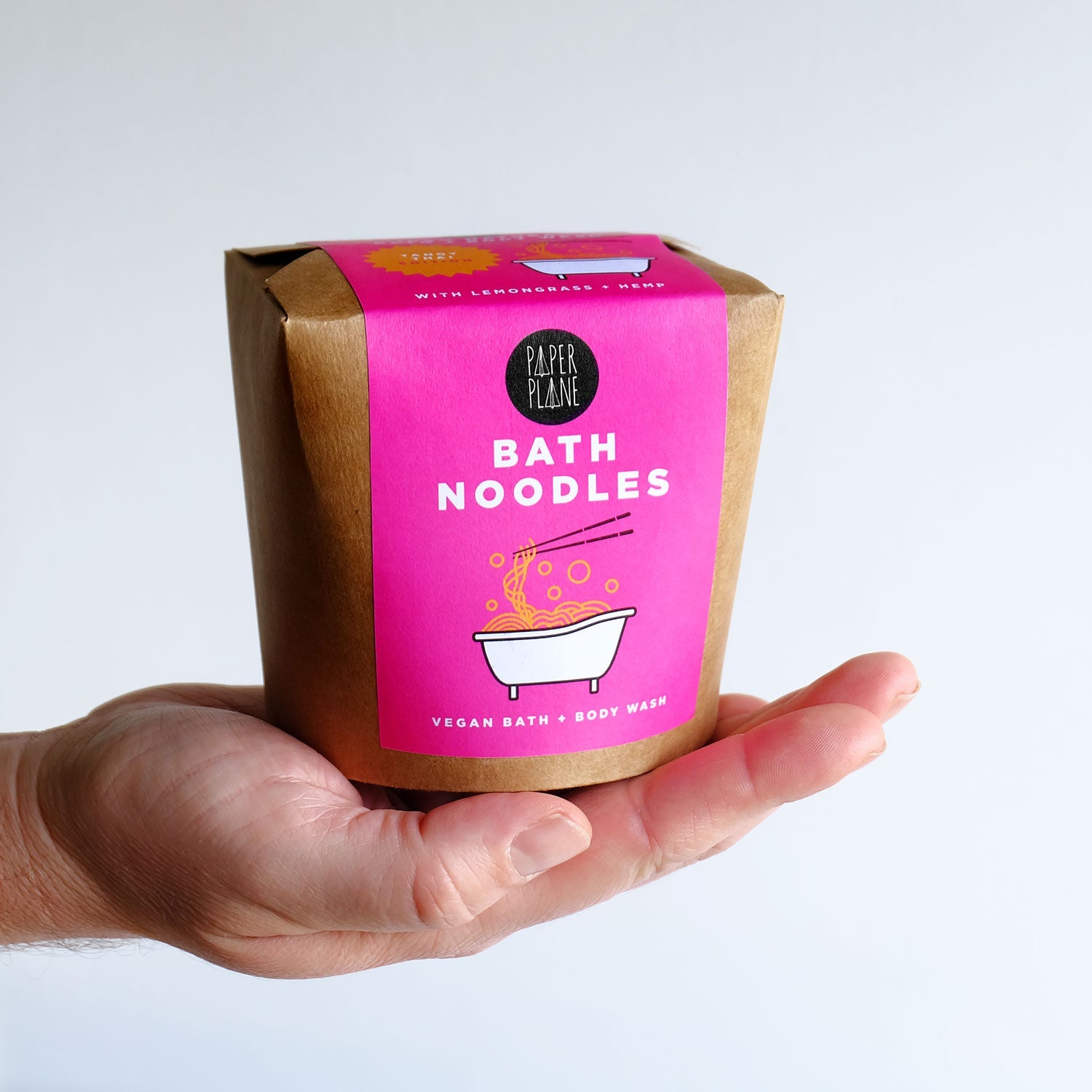 Tangy Thai Bath Noodles - Lemongrass natural and vegan body wash